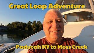 Great Loop Adventure S02E98 Day 84 Paducah to Moss Creek Anchorage KY 