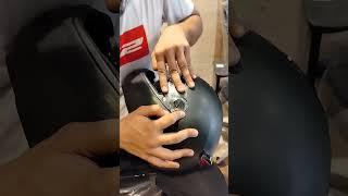 How install a steelbird visor Rox helmet ||#_shorts #riderhe #fypシ #fullface #steelbird #rox #helmet