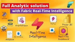 Real-Time Data Streaming & Analytics with Microsoft Fabric | Complete Guide (Real-Time Intelligence)