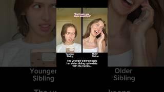 #pov The younger sibling keeps her older sibling up to date with the “trends”…