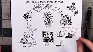 How to Add More Depth to your Doodles (Tutorial)