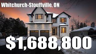 $1.6 Million Dollar Stunning Custom Built  Home For Sale in Whitchurch-Stouffville, Ontario