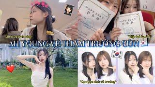 CỰU HỌC SINH AH YOUNG VỀ THĂM TRƯỜNG CŨ?!/ Daily Vlog/ Cuộc sống ở Hàn Quốc