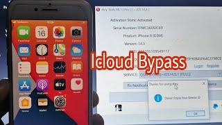 IPhone ios 14.5 icloud Bypass  with Network #IkeyTool