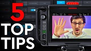 5 Top Tips for Blackmagic Cameras! | ATEM Hacks, LUTS, Autofocus & More!