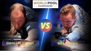 SHANE VAN BOENING VS MIKA IMMONEN | 2022 WORLD POOL CHAMPIONSHIP #highlights #9ballpool