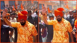 Tiger Raja Singh Mass Entry Ram Navami Shobha Yatra 2023 | Dhoolpet Sri Ram Navami Shobha Yatra 2023