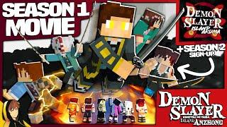 Demon Slayer: Island Anzhong - MINECRAFT SMP [FULL MOVIE] + Season 2 Announcement