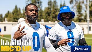 Byron Young Spends Practice Bantering With Jared Verse | Rams Mic'd Up