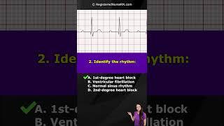 ECG Interpretation Pop Quiz: Identify The EKG Rhythms #shorts