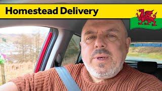 220. Homestead Delivery & Relaxed Evening - Living Alone in Wales (March 2025)