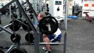 Back squat side view