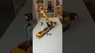 LEGO City Yellow Mobile Construction Crane Speed Build #lego #afol #rlfm #gifted #speedbuild