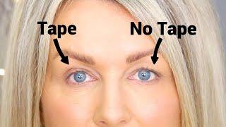 Trying Hooded Eyes Eyelid tape, Does it Work?