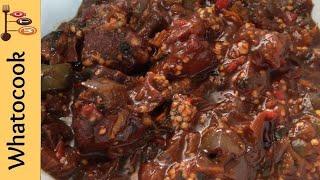 طرز خورش مرغ با بادمجان