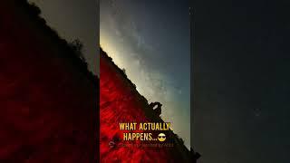 What actually happens.. #space