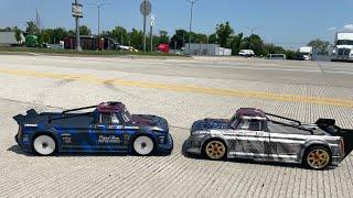 Arrma infraction V2 Drag Race #infractionv2 #UDRC #rcdragracing