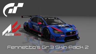 GOLD3N's Gran Turismo Sport Group 3 Skin Pack #2 | Assetto Corsa