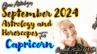 September 2024 Astrology & Horoscope - Capricorn