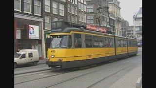 DS0242MDv 18th March 1996 AMSTERDAM TRAMS BY DAVE SPENCER