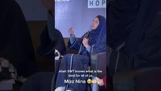 Mizz Nina Menangis Masa Bagi Ceramah Tentang Penceraian Buat Ramai Sebak