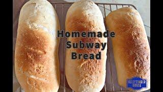 Homemade Subway Bread | How to make Subway bread in OTG | How to make Italian SUBWAY from scratch