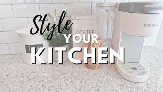 10 Ways To Style Your Kitchen | Rental Friendly Kitchen Decor