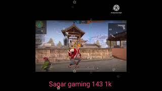 @Sagar gaming 143_ My new_️ video_ Free Fire channel _subscribe[ kar do[ please_[ bhai@_] 