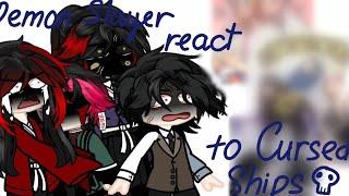 Demon Slayer react to Cursed Ship||BAD ENGLISH||SaneGiyuu friendship||KNY||