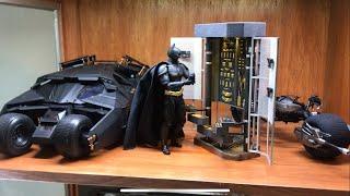 Batman Dark Knight collection 1/12, Bat Armory, Bat-pod, Tumbler & Batwing