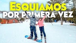 ¡Esquiando por Primera Vez! ¿Es muy dificil?  | Canadá #2 | Blue Mountain Ski Resort