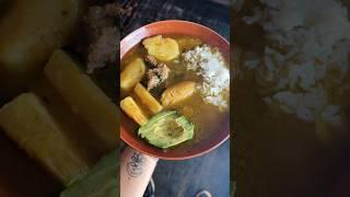 Let’s taste the Sancocho Colombiana  #colombia #colombianfood #redleafranch #shorts