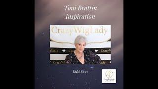 Toni Brattin INSPIRATION wig review | LIGHT GREY | Crazy Wig Lady