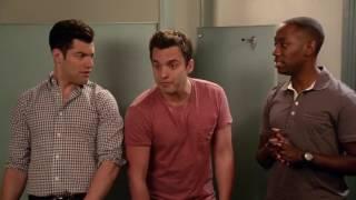 New Girl: Nick & Jess 2x23 #1 (Nick is jealous and wants to know who is Teddy)