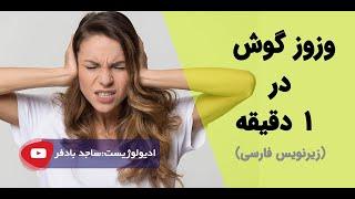 وزوز گوش در یک دقیقه(Tinnitus in 1 minute)