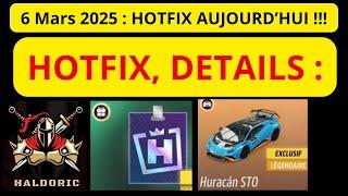  HOTFIX SAISON 44 AUJOURD'HUI 6 MARS 2025  TOUS LES DETAILS & COMPENSATIONS. #FH5 #forzahorizon5