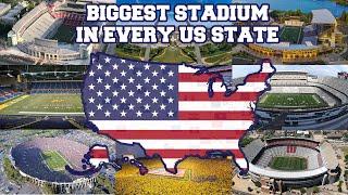 Biggest Stadium in Every US State | TFC Stadiums