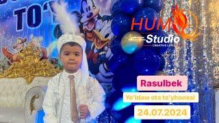 RASULBEK SUNNAT TOY TURTKUL YOLDASH ATO TOYHONASI. 24.07.2024 HUMO STUDIO