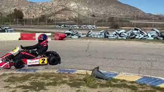 100cc Karting at Apex Kart Track In Perris California