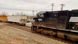 Manned Pusher Loco Breaks Down After Pushing Train,  Army Tanks On Train As 2 Trains Pass On Hill