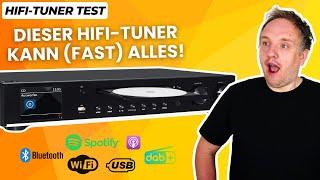 Moderner HiFi-Tuner mit DAB+, WLAN, Internetradio & Spotify (TechniSat Digitradio 143 CD V3 Test)