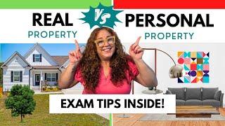 Real Property vs. Personal Property: Must-Know Differences for Your Real Estate Exam!