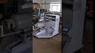 screen printer for gas tank, gas cylinder printing machine