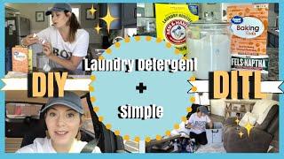 DIY LAUNDRY DETERGENT//SIMPLE DAY IN THE LIFE//THE SIMPLISTIC HOME