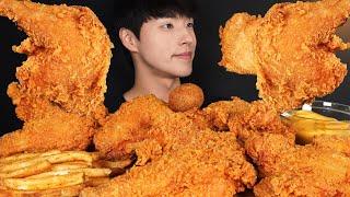 ASMR MUKBANG BEST FRIED CHICKEN EVER!