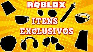 ROBLOX LANÇOU NOVOS ITENS EXCLUSIVOS