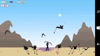 Bow Man HD Bird Hunting GAMEPLAY - Windows Phone - WiPOS