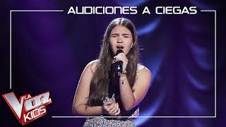 Nicole González - Abandono | Blind auditions | The Voice Kids Antena 3 2023