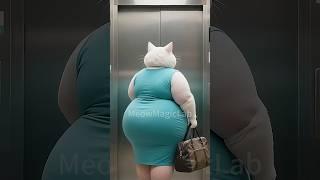 Fat Cat's Revenge After Elevator Humiliation #cat #kitten #fatcats #cutecat #catlovers #drama #cats
