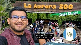 Explorando el Zoológico La Aurora, cumple 100 años. | Visitando Guatemala parte 1.